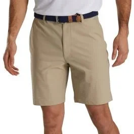 FootJoy Pace 9 Inch Golf Shorts – Khaki