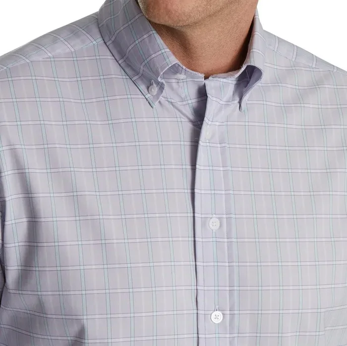 FootJoy Super Soft Woven Plaid Shirt