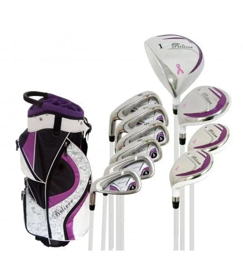 Founders Club Believe Complete Ladies Golf Set – Purple (Left-handed Petite -1