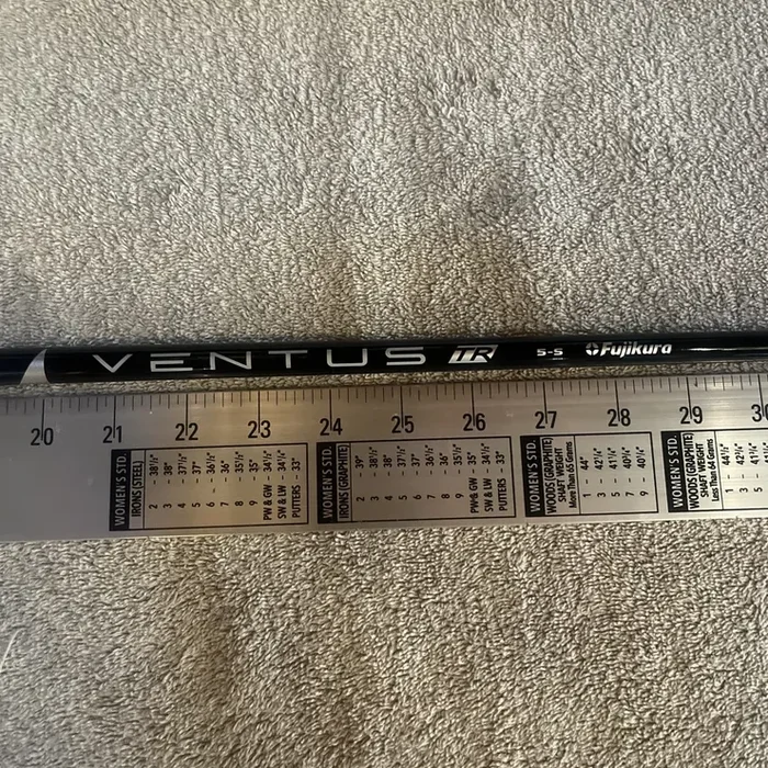 Fujikura Ventus TR Blue 5-S Stiff 44.625″ TaylorMade Driver Shaft, Ships Today!