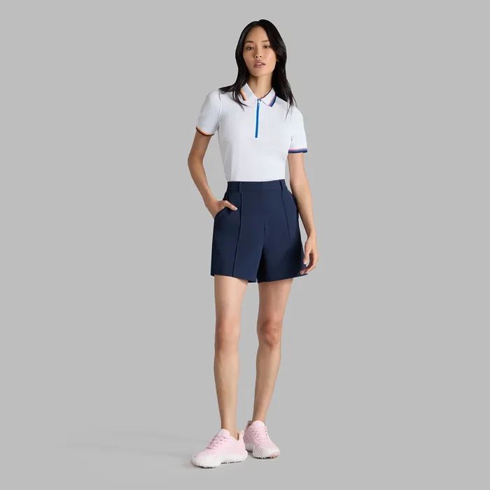 G/Fore Shadow Stretch High Waisted Womens Golf Shorts – Twilight