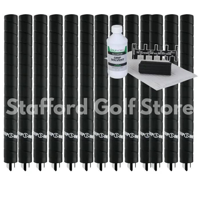 G1 Design Non-Taper Wrap Grips (13pcs) + Golf Regripping Kits