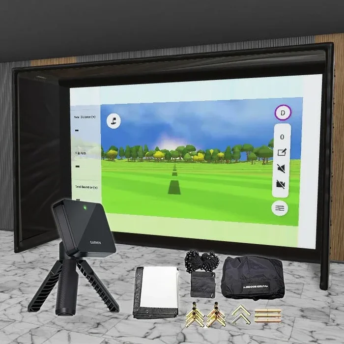 Garmin Approach R10 SIG DIY Golf Simulator Studio Package