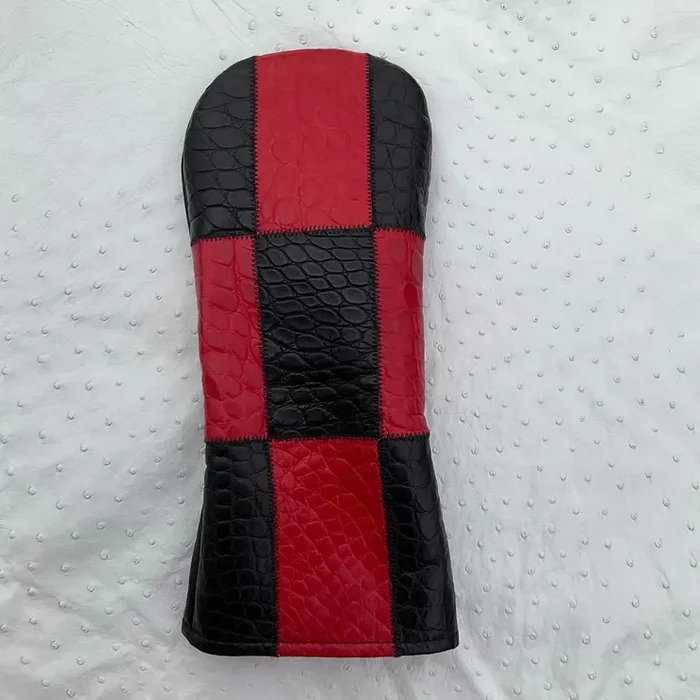 Genuine Alligator flank patchwork Driver headcover