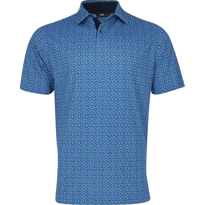 Geometry Print Polo
