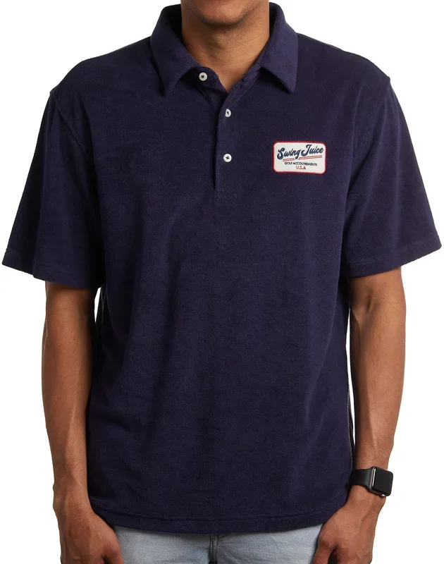 Golf Accoutrements Men’s Terry Cloth Polo