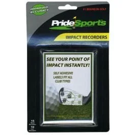 Golf Ball Impact Recorders