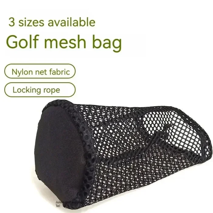 Golf Ball Organizer for 12/25/50 Balls – Drawstring Nylon Mesh Bag