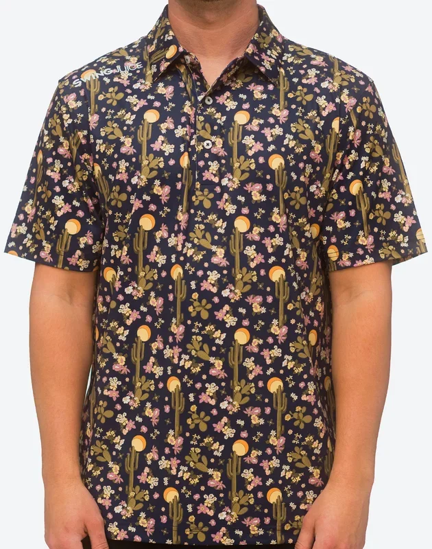 Golf Desert At Dusk Men’s Polo