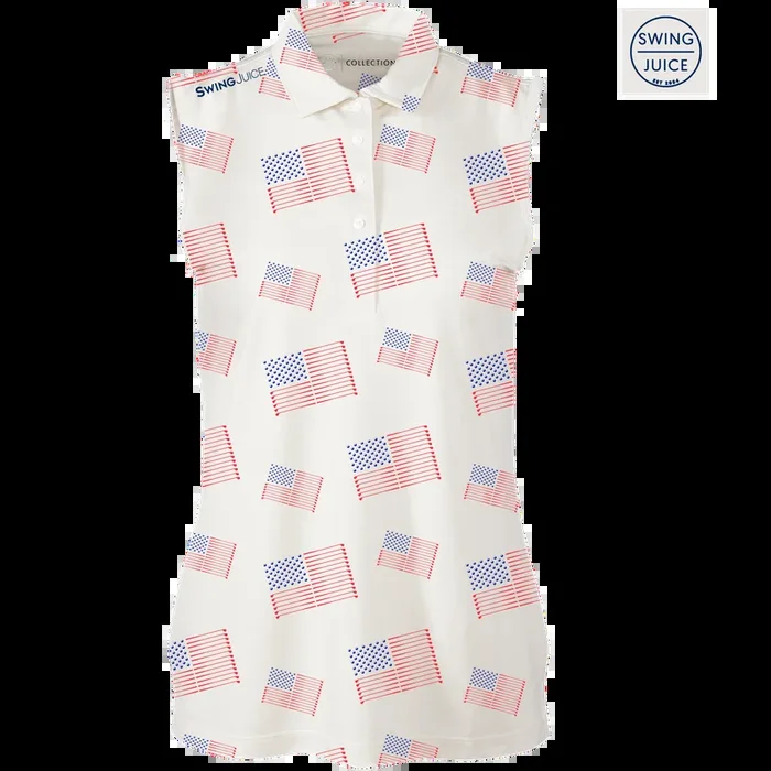 Golf Flag Women’s Sleeveless Polo