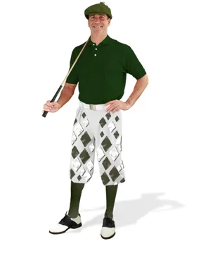 Golf Knickers: Mens Argyle Sknickers Knickers Outfit – U