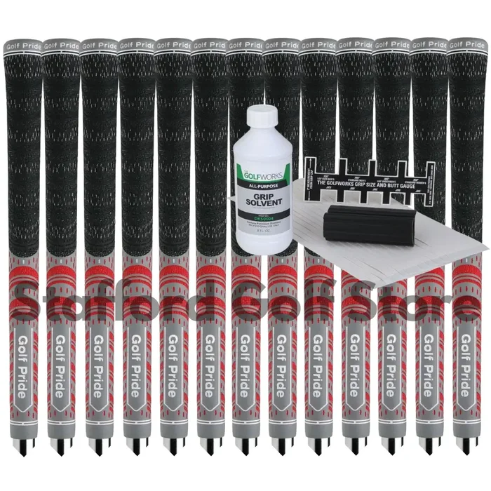Golf Pride MCC Teams Golf Grips Standard or Midsize (13pcs) + Golf Regripping Kits