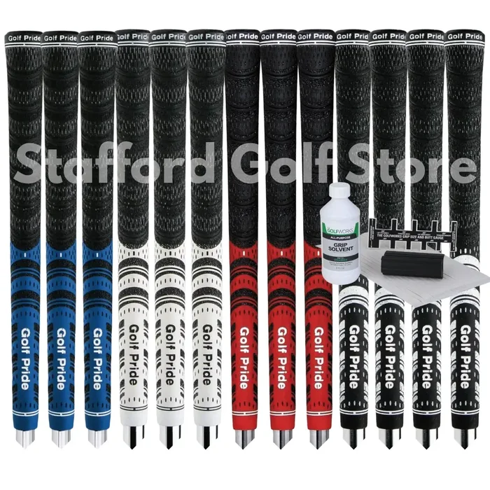Golf Pride New Decade MCC Golf Grips Standard or Midsize (13pcs) + Golf Regripping Kits