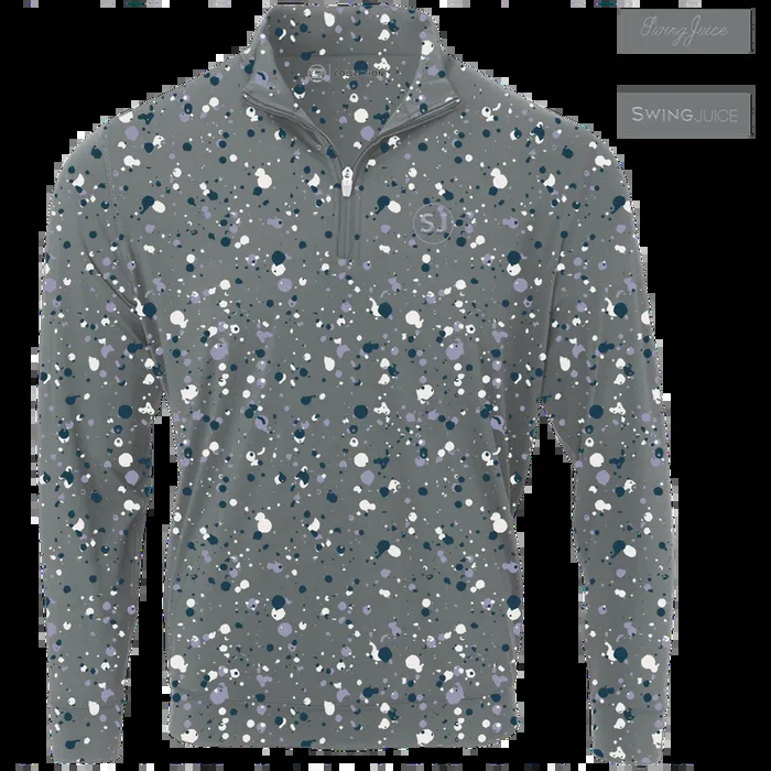Golf Splatter Men’s Quarter Zip
