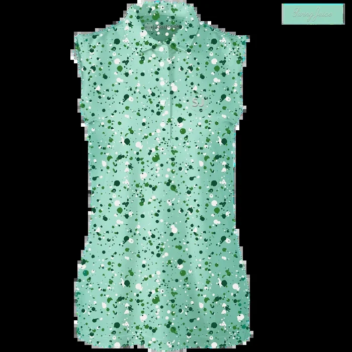 Golf Splatter Women’s Sleeveless Polo