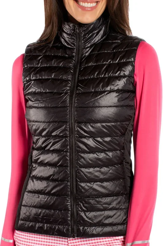 Golftini: Women’s City Girl Vest – Black (Size Large) SALE