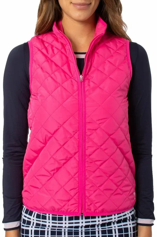 Golftini: Women’s Wind Vest – Hot Pink