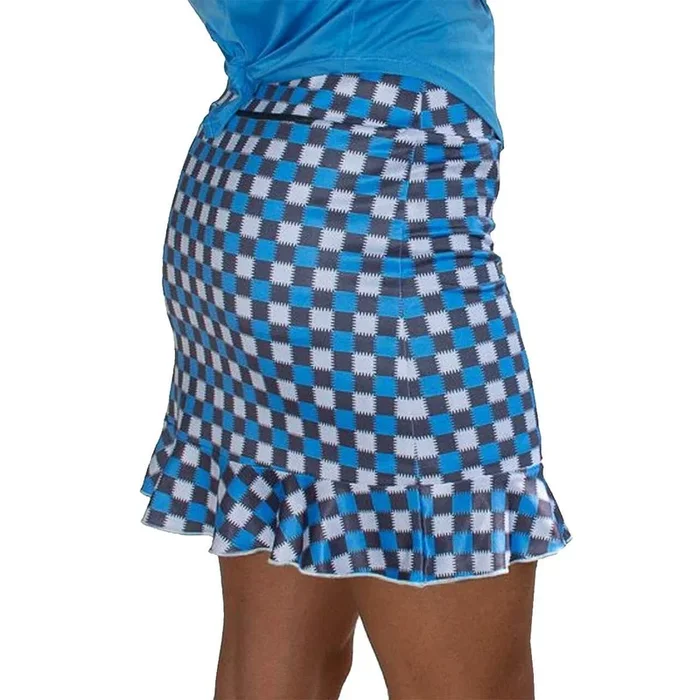 Golftini Women’s The Secret Pull-On Ruffle Tech Skort