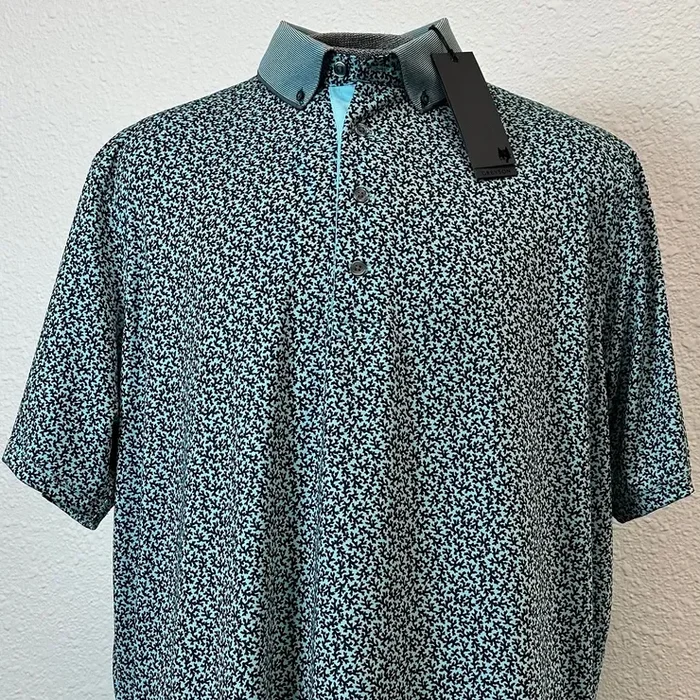 Greyson Coral Dream Polo – Skystone – XL – New!