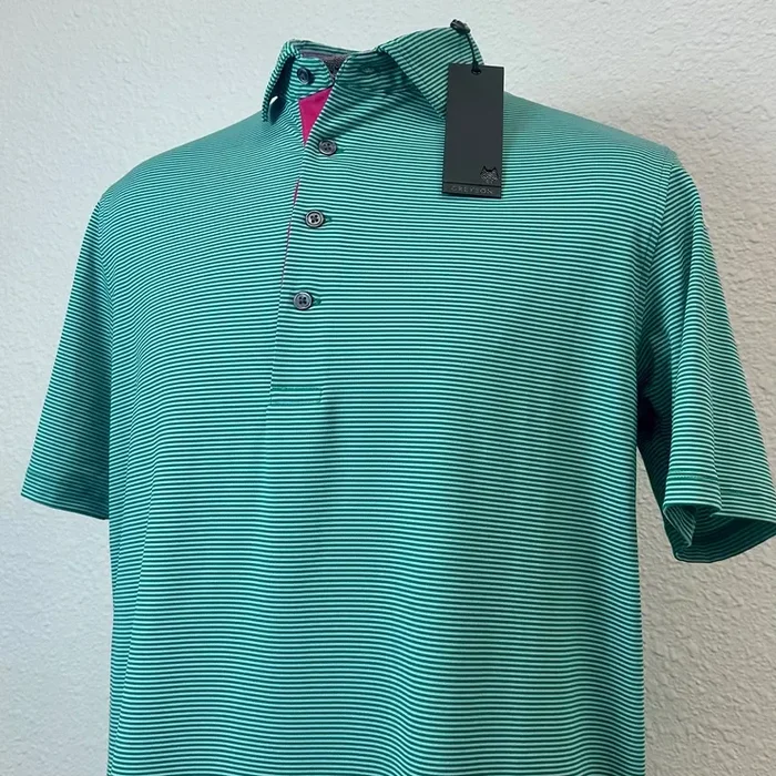 Greyson Saranac Polo – Bonsai – Medium – New!