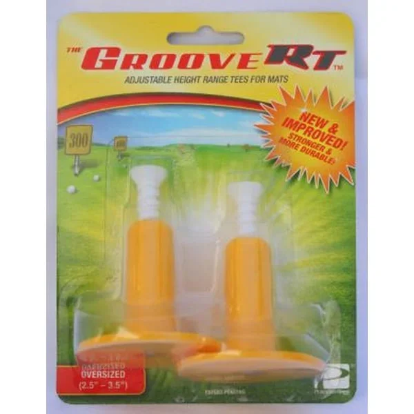 GT Golf Supplies Groove RT Performance Tees – 2 Pack