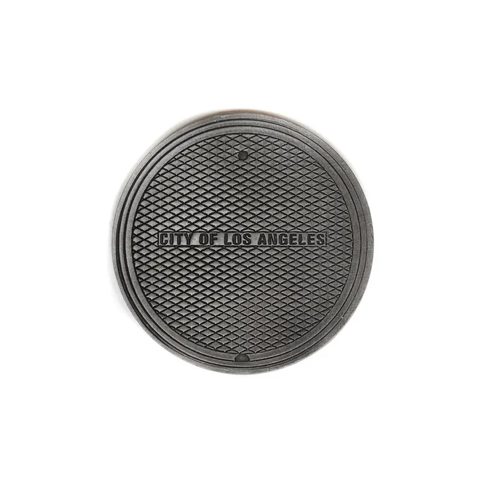 Hand Forged® LA Manhole Cover™ Ball Mark – Steel