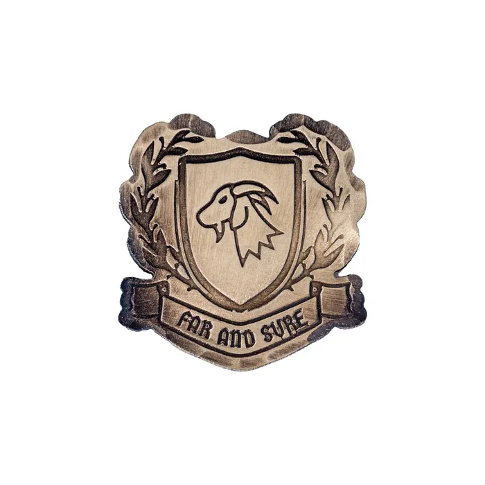 Hand Forged® The Crested Goat Ball Mark – Bronze