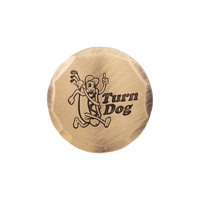 Hand Forged® Turn Dog Ball Mark – Bronze