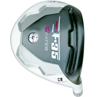 Heater F-35 White Offset Fairway Wood with Graphite Shaft, Right and Left Hand,Custom Assembled!
