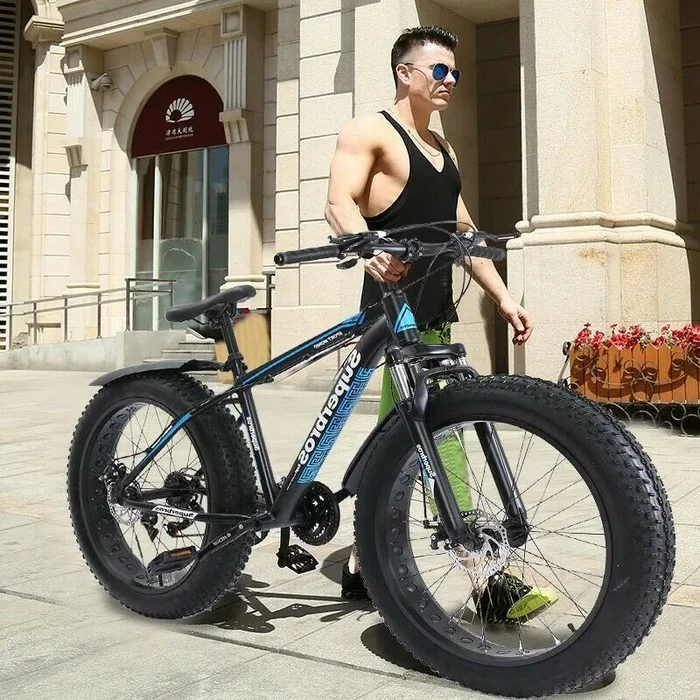 Heavy Duty Fat Tire Beach Cruiser Trek Bike 26