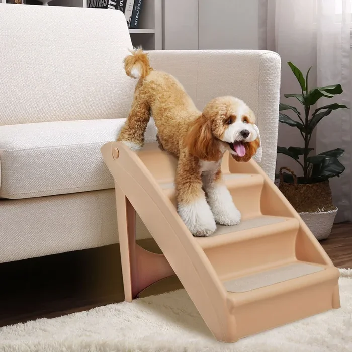 Heavy Duty Foldable Pet Stair Steps Ramp