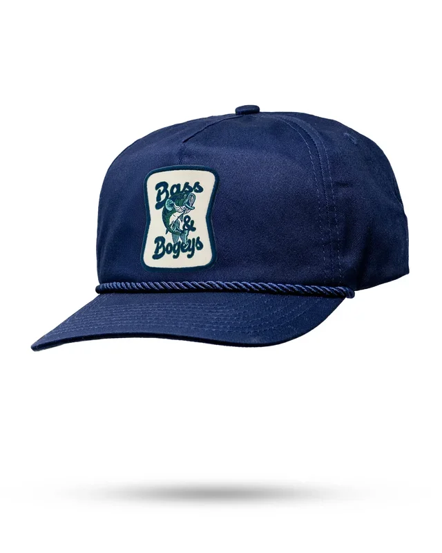 Heritage Rope Hat – Bass and Bogeys – Navy