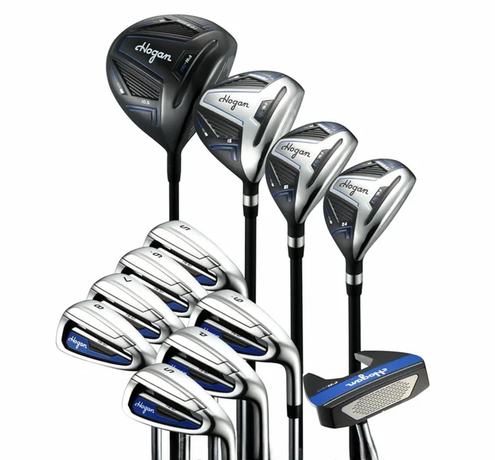 Hogan Golf FW-817 Men Left Graphite/Steel Golf Clubs Only Set, Regular Flex