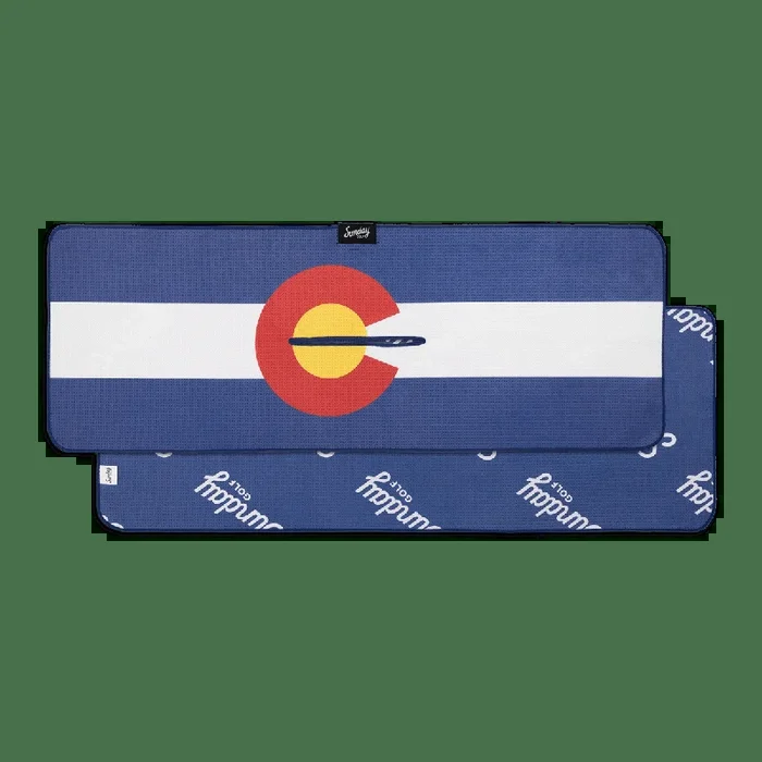 Mile High Golf Towel