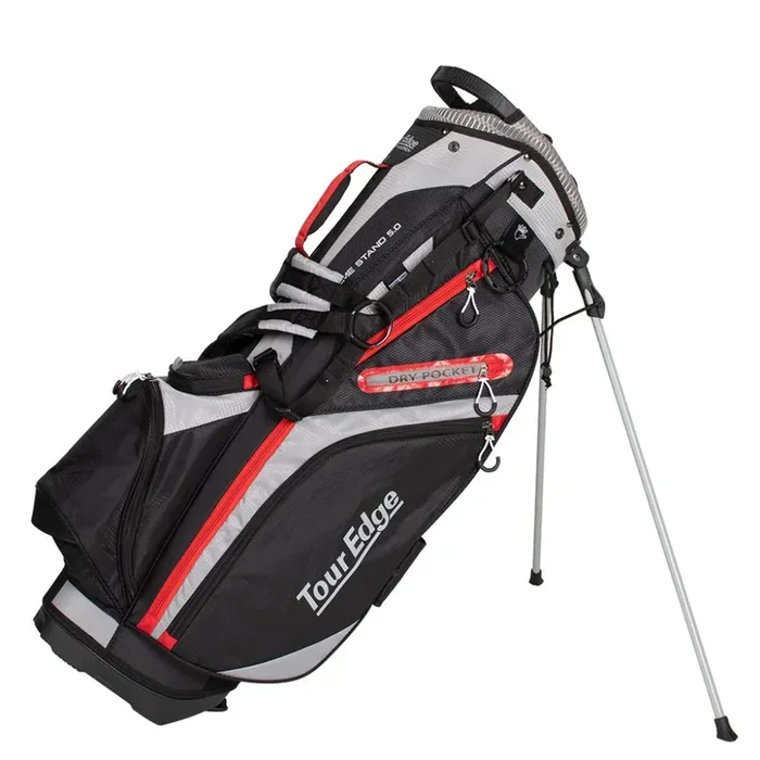 Hot Launch Xtreme 5.0 Cart Bag – Black/Red