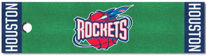 Houston Rockets Retro Indoor Putting Mat