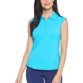 IBKUL Womens Sleeveless Golf Polo