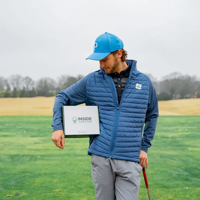 Inside The Leather Golf Specific Puffer Jacket