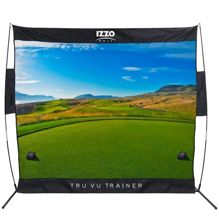 IZZO Tru Vu Trainer Hitting Net – Course Style