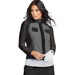 Jamie Sadock Womens Featherweight Full Zip Golf Jacket