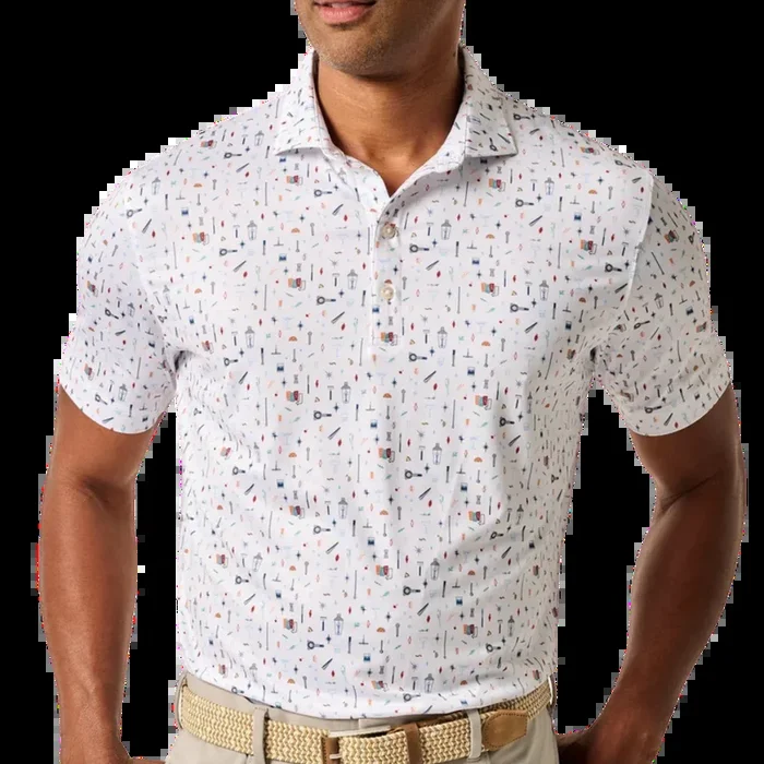 Johnnie-O Bar Cart Men’s Polo