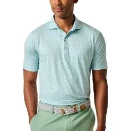 johnnie-O Fernando Print Featherweight Performance Golf Polo