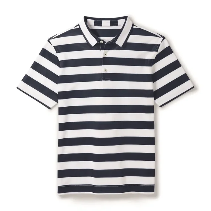 Juniors’ Rugby Stripe Pique Polo