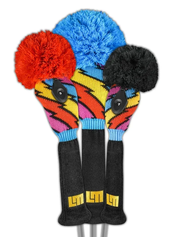 Just 4 Golf: Loudmouth Headcover Set – Captain Thunderbolt