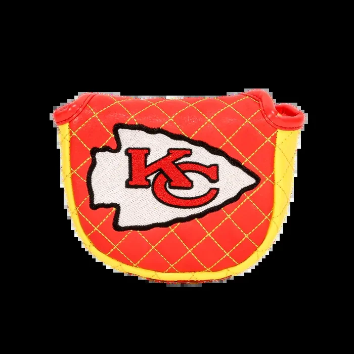 Kansas City Chiefs Mallet Putter Cover by CMC Design