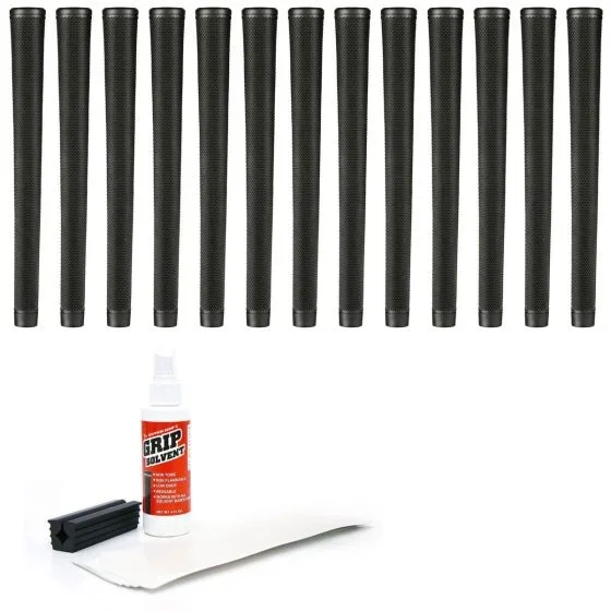 Karma Arthritic Jumbo Plus 13 Piece Golf Grip Kit with Tape, Solvent, Vise