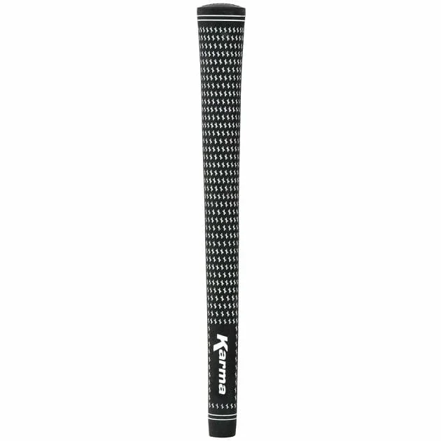 Karma Grips Karma Velour Black/White Golf Grips