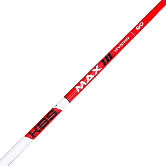 KBS Max HL Hybrid Shaft Graphite Red .370 Tip Choose Flex Brand New
