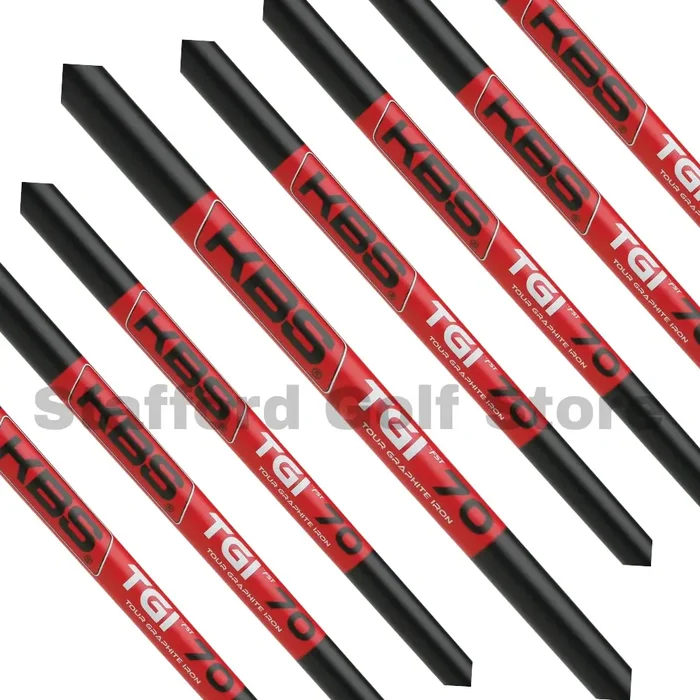 KBS TGI Graphite .370″ Iron Shafts Set