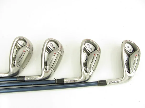 LADIES Adams Idea Hybrid iron set 8-PW+SW with Graphite